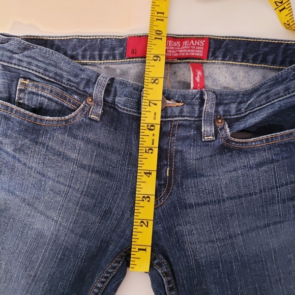Guess Blue Foxy Flare Women's Jeans Size 27 - Picture 8 of 15